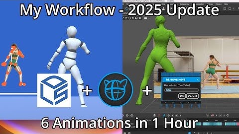 My Animation Workflow - 2025 Update - Including Tips for Dollars Mono and Cascadeur