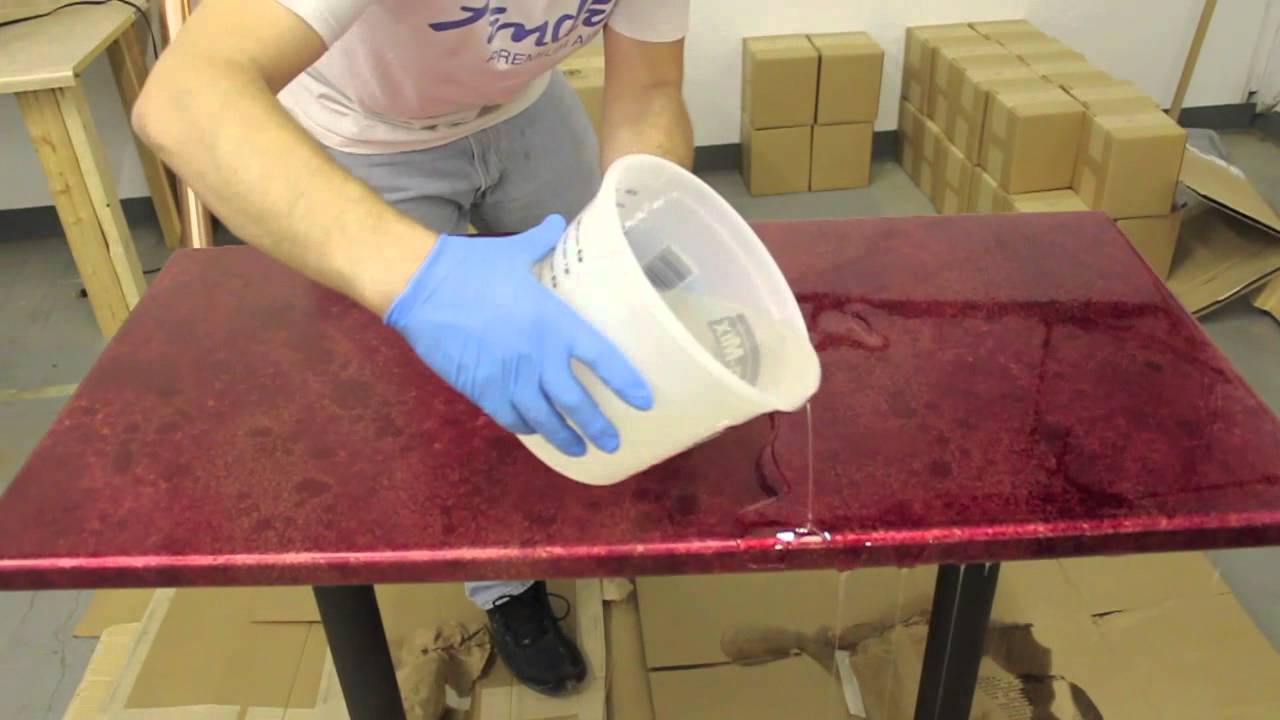 Table Top Epoxy Tutorial | Tabletop Epoxy - YouTube