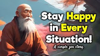 Stay Happy No Matter What the situation is - A Simple Zen Story