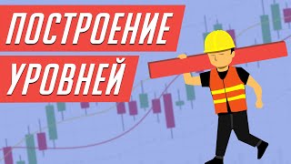 ПОСТРОЕНИЕ УРОВНЕЙ ПО СТРАТЕГИИ INTENSIVE LITE | Трейдер Юрий Антонов | Академия Форекса