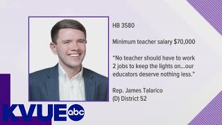 Rep. Talarico files bill to raise minimum teacher pay | KVUE