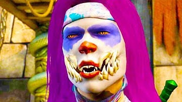 Mortal Kombat XL - New Joker Mileena PC Mod Performs Intro Dialogues Vs All Characters