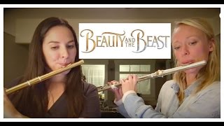 Video thumbnail of "'Tale As Old As Time' - Beauty and the Beast - flute duet"