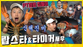 Cooking Lobster for housewarming party:) total 800,000won FLEX! Boss Yang's cooking show!