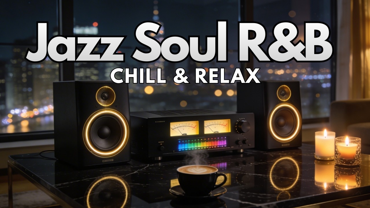 🎶 Smooth Jazz Soulful R&B Playlist – Deep Chill for Work, Study & Romantic Nights ✨