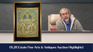 01.28 Fine Arts & Antiques Auction Highlights