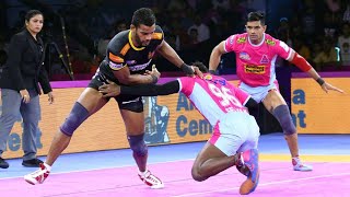 Pro Kabaddi 2019 Highlights | Jaipur Pink Panthers Vs Telugu Titans | M110