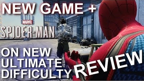 SPIDERMAN PS4 New Game + Mode & Ultimate Difficulty Are Disappointing! (My Honest Opinion!)