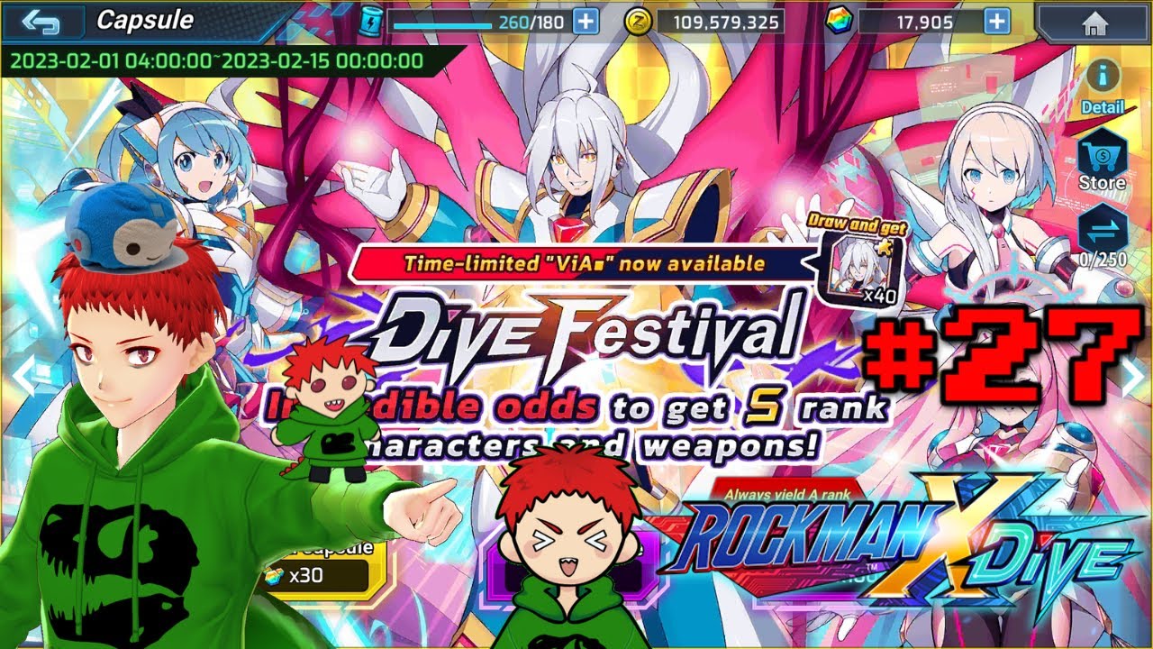 Rockman X Dive: Dive Fest (02/01/2023)