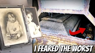 I Found Small Mummified Remains Next To This Coffin! Not What I Wanted To See