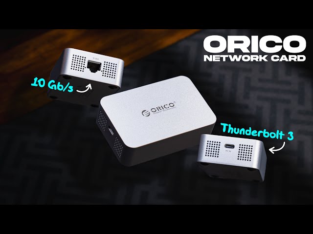 10Gb Ethernet Adapter for Mac & PC - ORICO Thunderbolt 10G Network