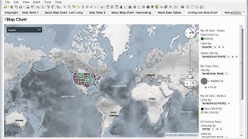 Overview of Map Chart Visualizations
