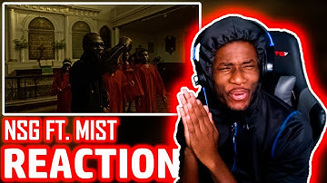 MAD LINK UP🔥 | NSG ft. Mist - Only God Can Judge Me [Official Video] - REACTION