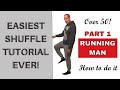 How to Shuffle Dance Over 50 - Shuffle Dance Tutorial for Beginners - My Method Intro & Running Man