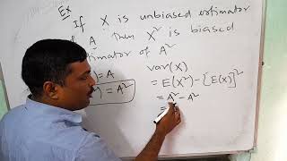 Biased and unbiased estimators examples [STAT-012]