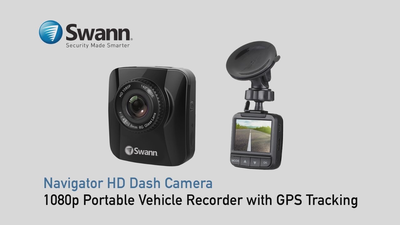 swann navigator hd dash camera