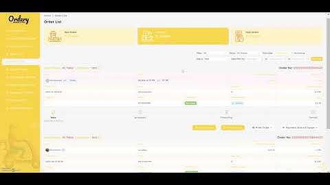 9. How To Change Order List Status – Ordery Table Service App - Quick Guide