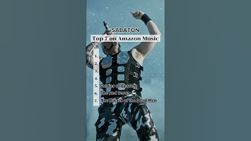 Thumbnail of Do you vibe with Amazon Music’s top 7 Sabaton songs or can you formulate a better top 7? 🤘#shorts