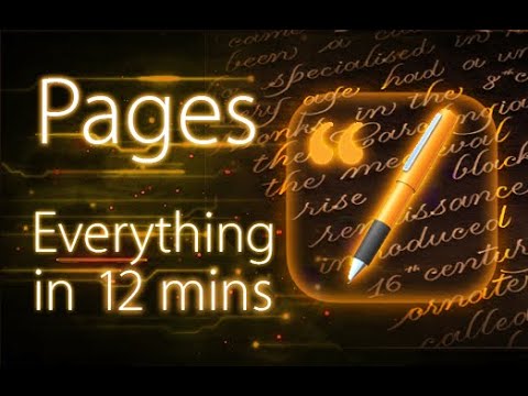 Pages - Tutorial for Beginners in 12 MINUTES!  [ Updated January 2021 ]