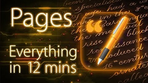 Pages - Tutorial for Beginners in 12 MINUTES!  [ COMPLETE Guide ]
