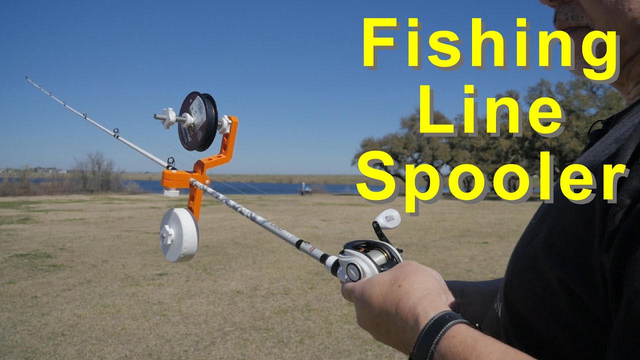 Fishing Line Spooler, Rod Mount Design in Fusion 360 Center of