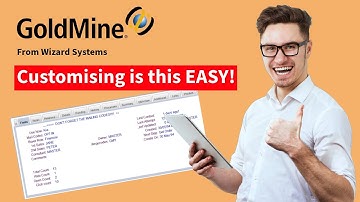 How to create custom fields in GoldMine CRM