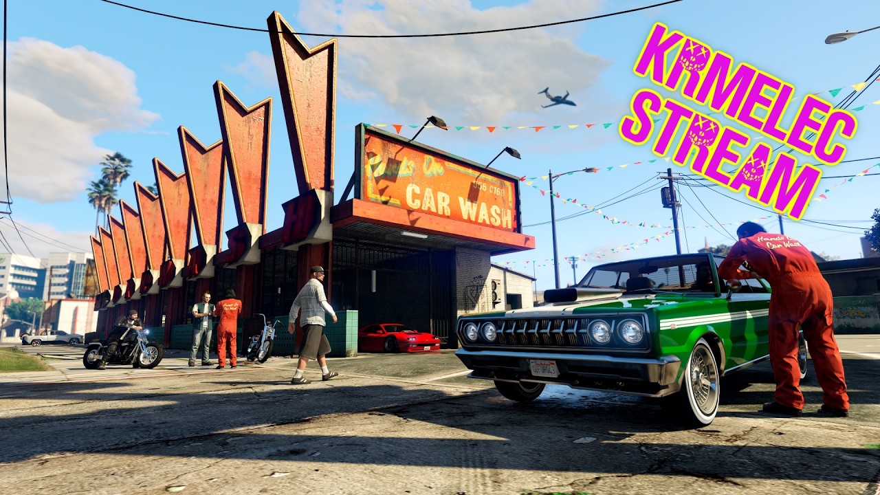 Krmelec 1:1 Stream - Automyčka