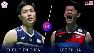 Lee Zii Jia(MYS) vs Chou Tien Chen(TPE) Badminton Match Highlights | Revisit World Tour Finals 2020