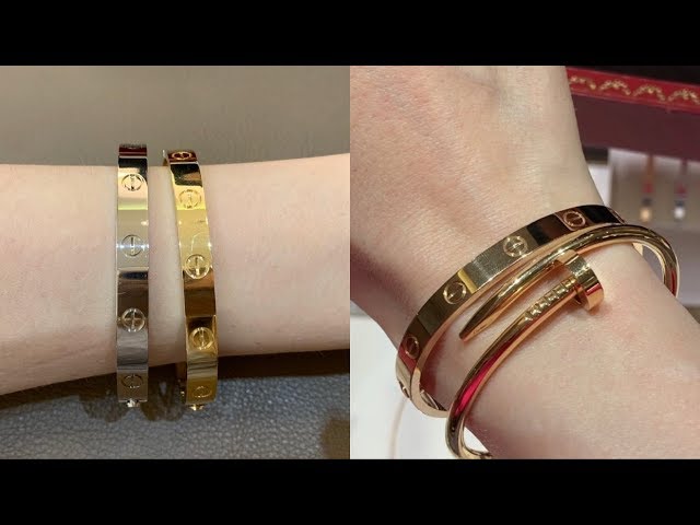 Cartier Juste Un Clou Diamond Bracelet Rose Gold – Dandelion Antiques