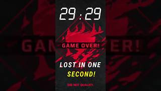 29 minutes wasted in 1 second... 💀 #Carmageddon.