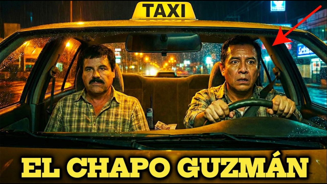 Un Taxista Llevó Gratis A Un Señor Y Era El Chapo — Y Lo Que Halló Atrás Fue Irreal