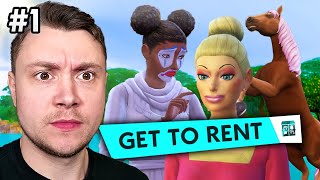 The Sims 4 For Rent is SO BROKEN (Let's Play Episode 1)