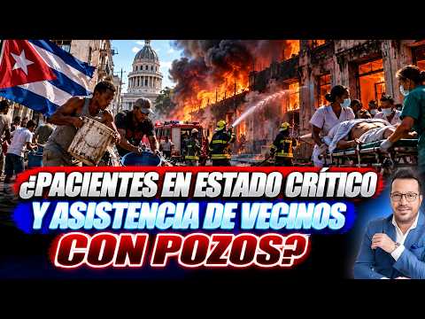 Incendio en CUBA Reportan heridos de gravedad