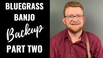 Beginner Bluegrass Banjo // Playing Backup // Part 2 // Mixed Roll Pattern