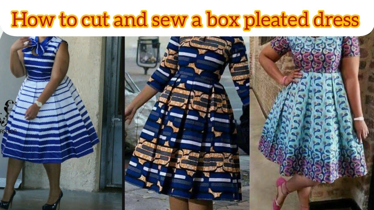 how to cut and sew pleated dress How To Make A DIY Pleated Dress: A Step By Step Tutorial