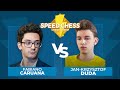Fabiano Caruana vs Jan-Krzysztof Duda | Speed Chess Championship