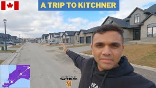 KITCHNER VLOG 2023 || SHOULD INTERNATIONAL STUDENTS GO TO KITCHNER || UNIVERSITY OF WATERLOO TOUR ||