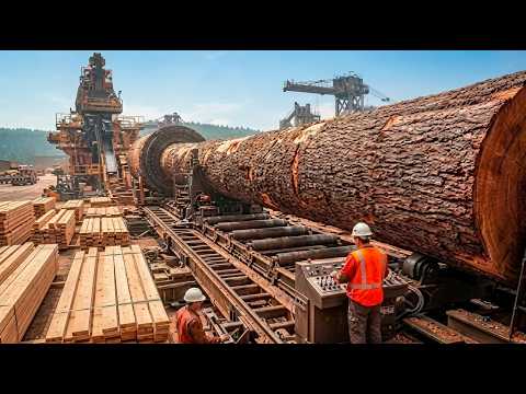 Amazing Firewood Processors, DIY Machines & Old-School Engineering
