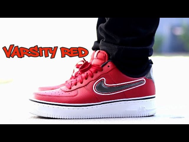 air force 1 low sport nba varsity red