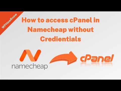 How to login to cPanel in Namecheap web hosting | Namecheap cPanel login