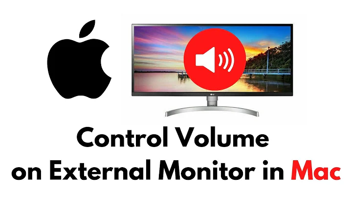 How To Control Volume / Sound of External Monitor in Macbook Internal or External Keyboard ?! - DayDayNews