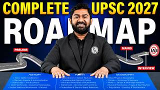 Complete UPSC 2027 Roadmap 🔥 From Beginner to IAS | Prelims + Mains + Interview