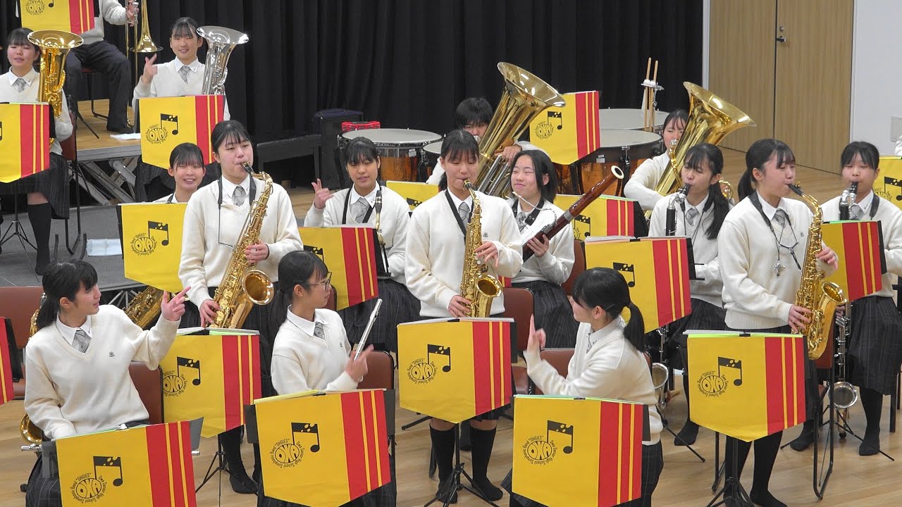 OHGIES 桜和高校吹奏楽部 WINTER CONCERT 第1回「第2部」 - YouTube