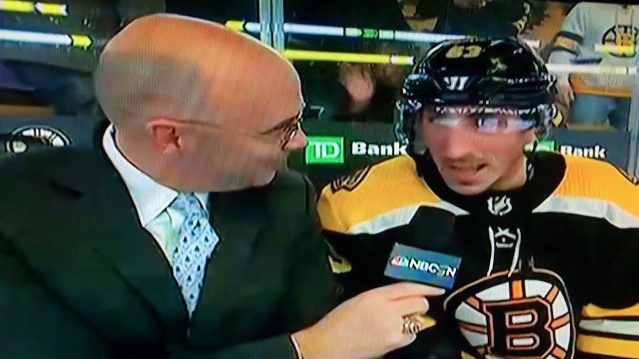 Brad Marchand Bruins Post Game Interview 11/29/17