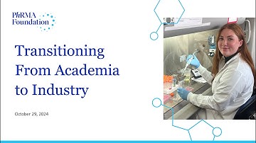 Transitioning From Academia to Industry