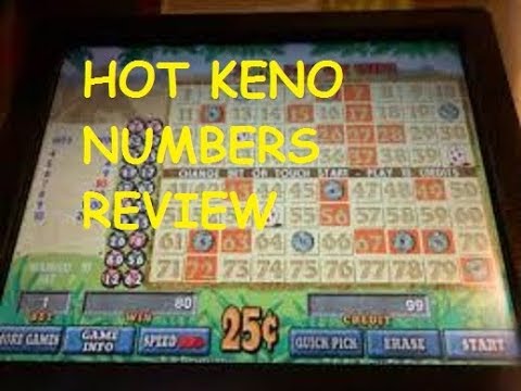 Hottest Keno Numbers