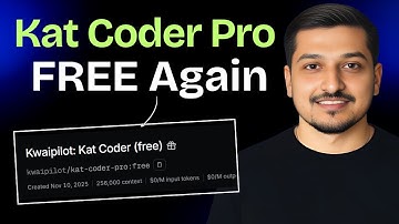 KAT-Coder Free Again - High-Efficiency AI Coding Model