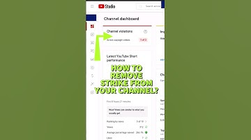 HOW TO REMOVE COPYRIGHT STRIKE FROM YOUTUBE CHANNEL ACTIVE COPYRIGHT STRIKE COMNUNITY GUIDELINE