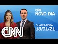 CNN NOVO DIA  - 13/01/2021