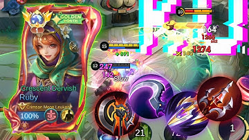 THE SECRET FOR ONE SHOT RUBY IS HERE!!🤩 BEST RUBY BUILD AND ROTATION 2025